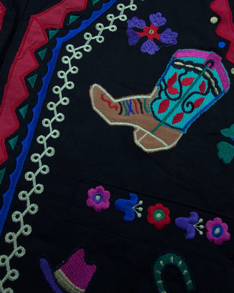 Chaleco Cowboy bordado