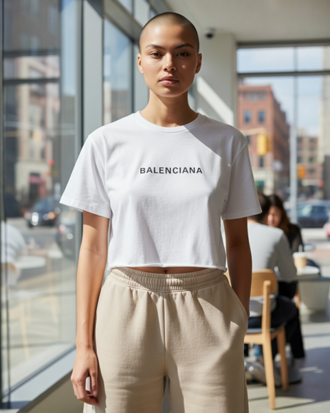Balenciana Crop Top